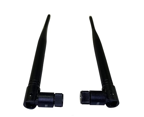 Stratux ADS-B High Gain 5dBi Antenna Set - 1090MHz & 978MHz Labeled Antenna Bundle for SMA and MCX-Connected Software Defined Radios (SDRs)