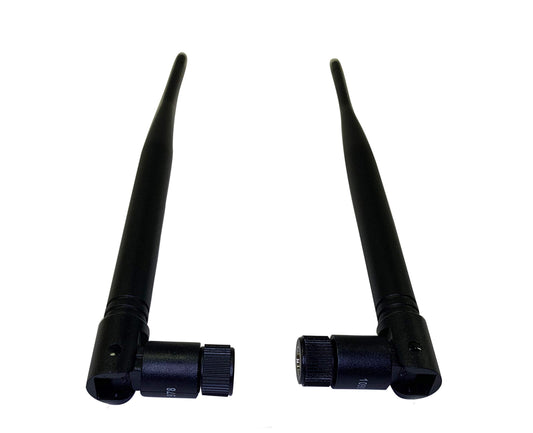 Stratux ADS-B High Gain 5dBi Antenna Set - 1090MHz & 978MHz Labeled Antenna Bundle for SMA and MCX-Connected Software Defined Radios (SDRs)