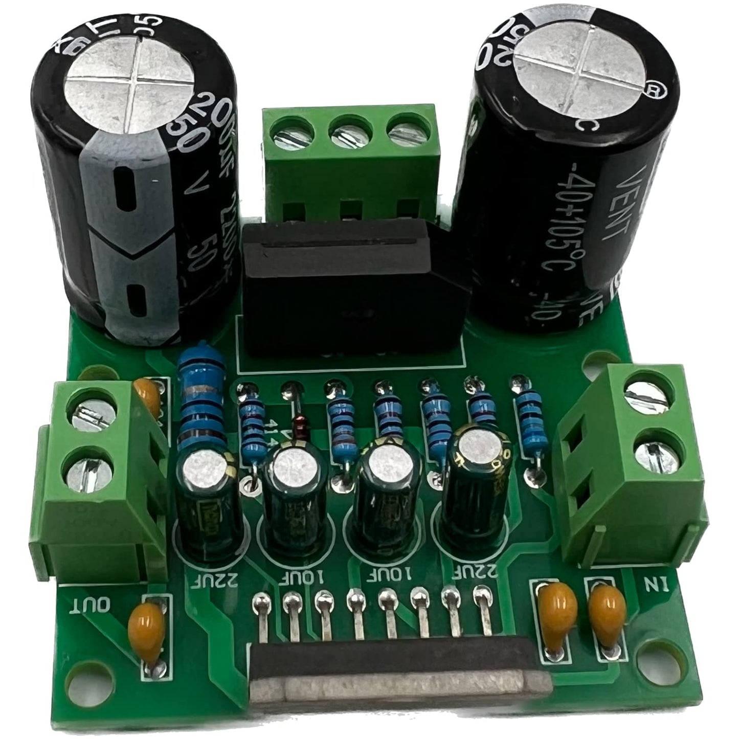 DEVMO 2Pcs TDA7294 100W Digital Audio Amplifier AMP Module Board AC 12V-50V Mono Single Channel