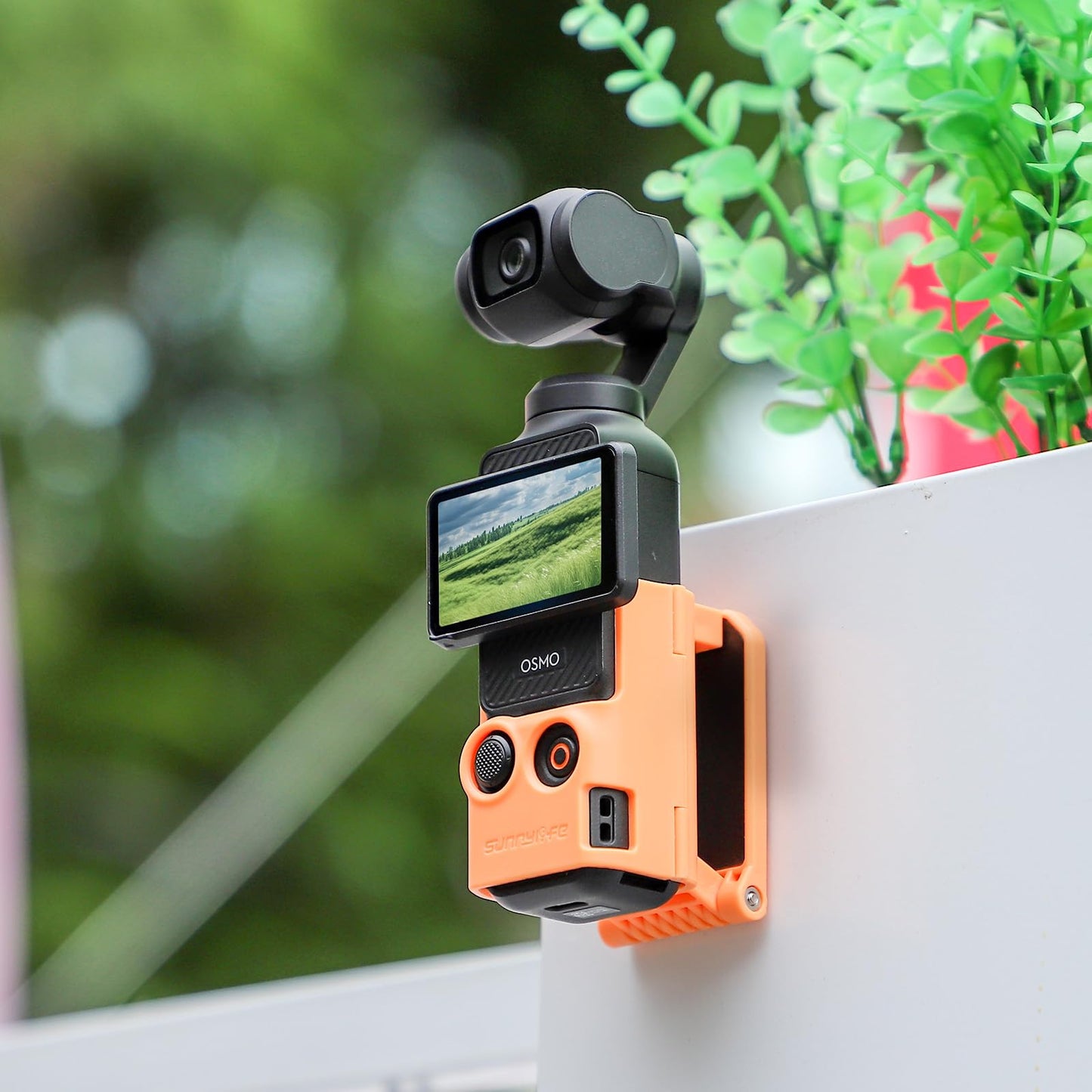 BTG Magnetic Mount for DJI Pocket 3 Accessories Magnet Mount (Orange)