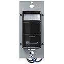 Leviton Multi-Technology Ceiling Mount Occupancy Sensor, 24VDC, 35mA; 1000SF Field-of-View, ODS10-IDE, Black