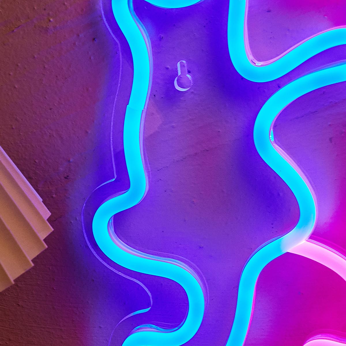Dog & Cat LED Neon Sign Leaf Frog Neon Lights for Bedroom USB Powered Wall Mounted Neon Signs For Room 3D Wall Art Wedding Party Living Room