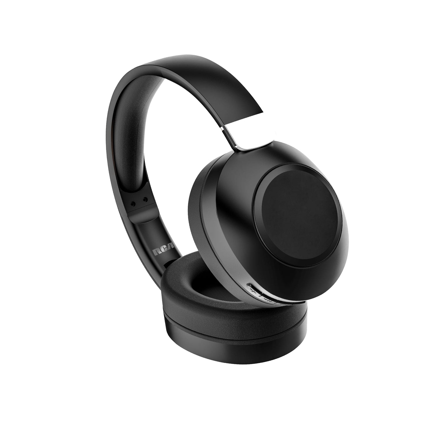 RCA Wave-54 Wireless Over-Ear Bluetooth Headphones, Hi-Res Audio, Deep Bass, Noise Cancelling, Bluetooth 5.3, Foldable Headset with Mic, 12H…