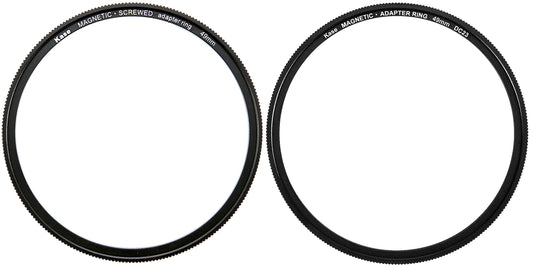 Kase 49mm DIY Adapter Kit Converts Conventional Screw-in Filter to Magnetic