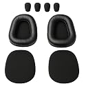 Cushion Replacement Kit for Blue Parrot B550-XT, Poly Voyager Focus 2, Voyager 4300 - Oversized Cushions Enhances Everyday Comfort of Your Bluetooth