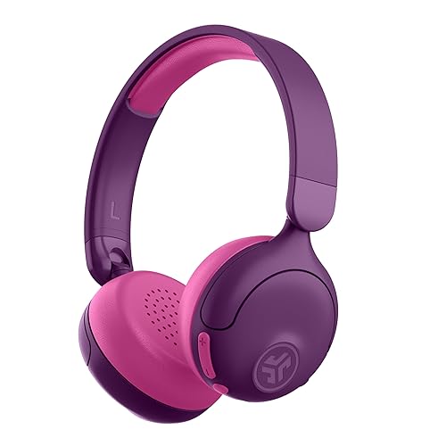 JLab JBuddies ANC 2 in 1 Wireless + Wired Kids Headphones, Active Noise Canceling and Be Aware Modes, Safe Volume Settings, 50+ Hours Playtime…