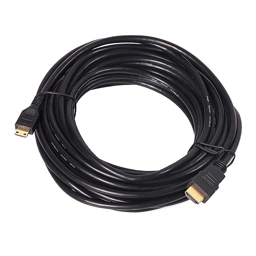 ProAm USA 30 ft HDMI Cable - 4K 30AWG Mini-HDMI (Type C) to HDMI (Type A)
