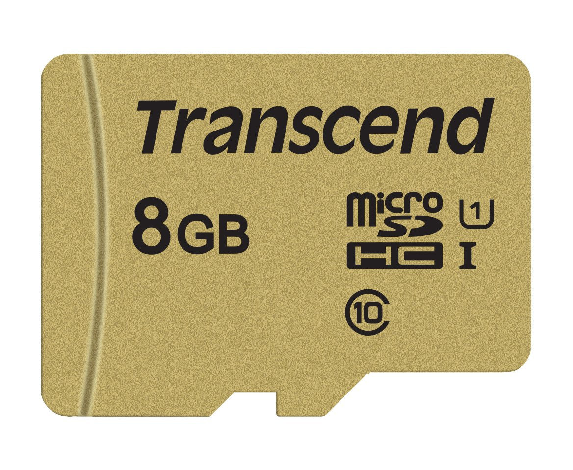 Transcend microSDHC Card GB MLC, UHS-I Class TS8GUSD500S