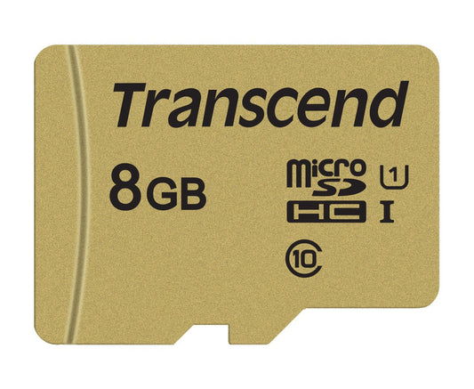 Transcend microSDHC Card GB MLC, UHS-I Class TS8GUSD500S