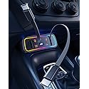 DICMKY Car Charger Usb Hub with RGB Light for 2026 2025 2024 2023 2022 2021 2020 Toyota Corolla Accessories, 4-Port Docking Station with Retractable