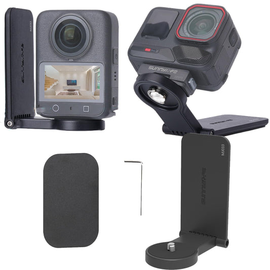 Honlyn Magnetic Bracket Base for DJI OSMO 360, for Insta360 GO Ultra Desktop Bracket Handle