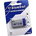 BlueDot Trading Heavy Duty 9 Volt Alkaline Batteries for Smoke and Carbon Monoxide Detectors, Security Devices and Fire Alarms, (Packaging May Vary)…