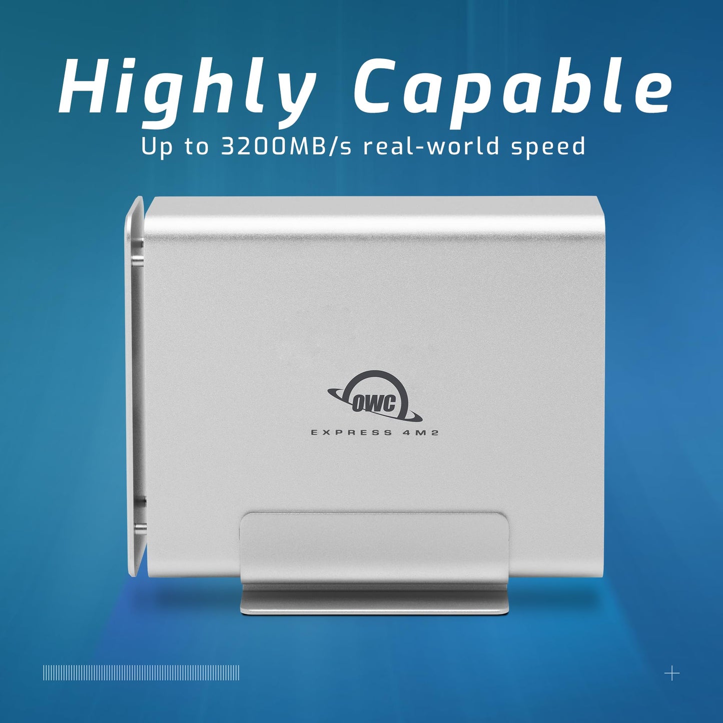 OWC Express 4M2 Four-Slot USB4 (40Gb/s) RAID Storage Enclosure for NVMe M.2 2230/2242/2280 SSDs (Enclosure Only)
