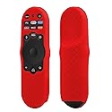 LEFXMOPHY Silicone Remote Cover for Vizio TV Remote XRT270 2023, Case for Vizio Quantum Pro/Quantum 2024 4K OLED TV Remote Control Sleeve, Red