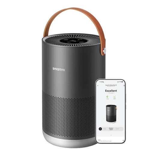 Smartmi P1 Air Purifier for Home Bedroom, H13 HEPA, 19 dB