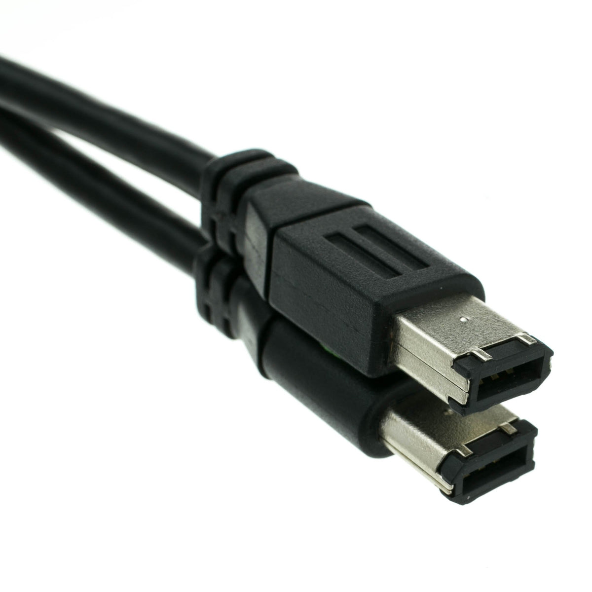 CableWholesale Firewire 400 6 Pin Cable, Male to Male iLink DV Cable, 6-Pin/6-Pin IEEE 1394a, Black, 15 Feet, IEEE 1394a High Speed Firewire 6 Pin