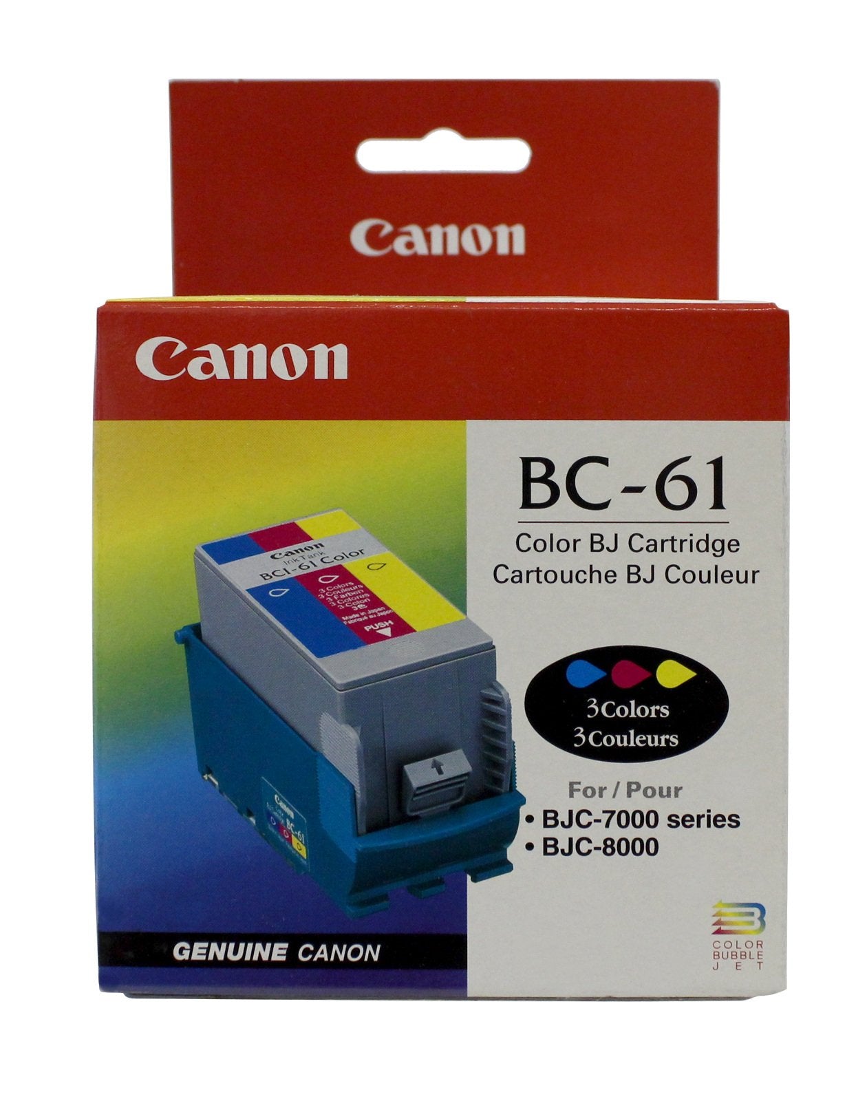 Canon BC-61 Color Inkjet Cartridge (F45-1241-400)