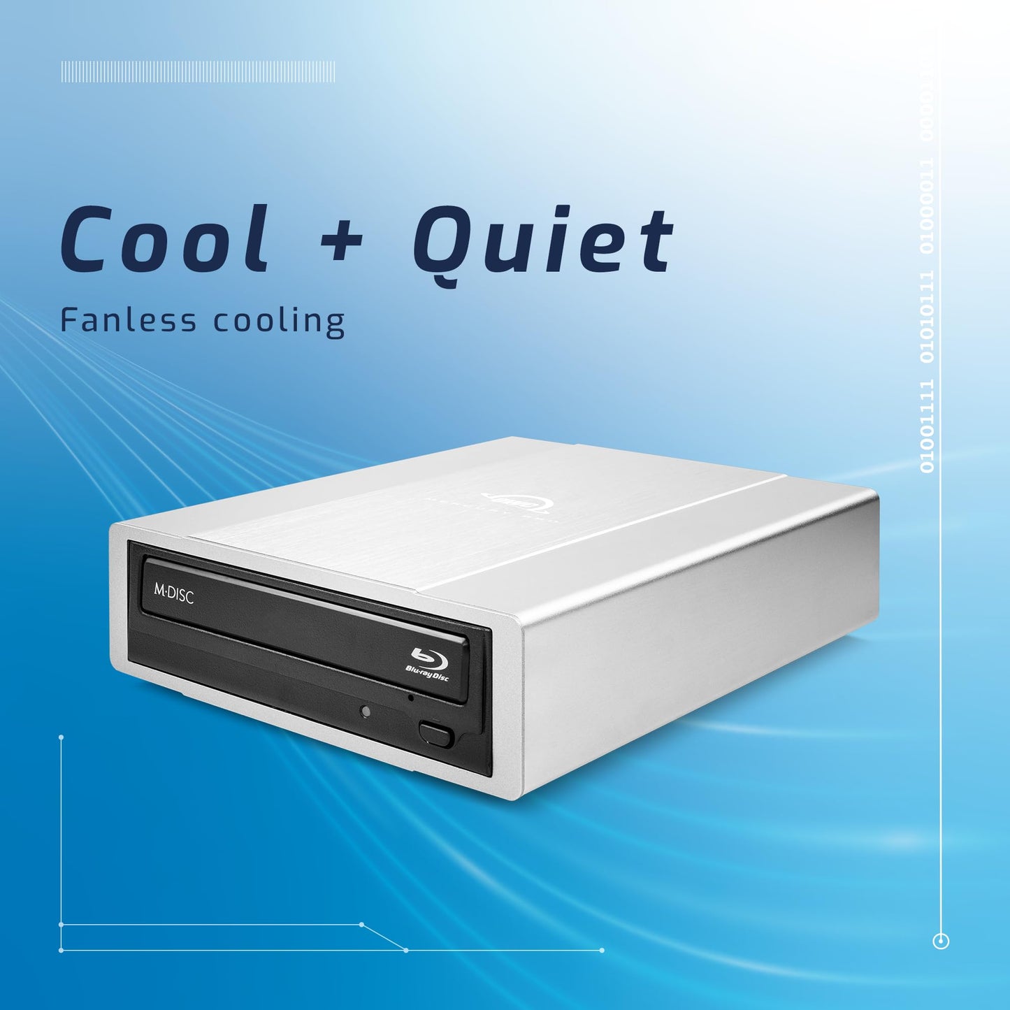 OWC Mercury Pro 24X Super-Multi 24X DVD/CD Burner/Reader External Optical Drive with M-DISC Support