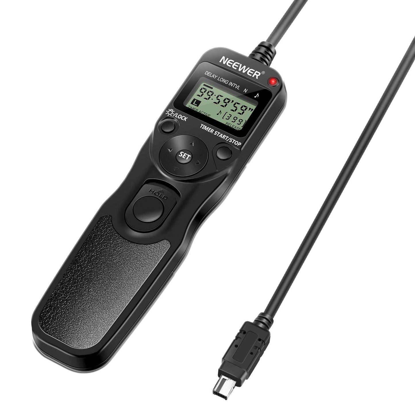 Neewer Digital Timer Remote Shutter Release Trigger(Replacement for MC-DC2)for Nikon D90 D600 D610 D3100 D3200 D3300 D5000 D5100 D5200 D5300 D7000