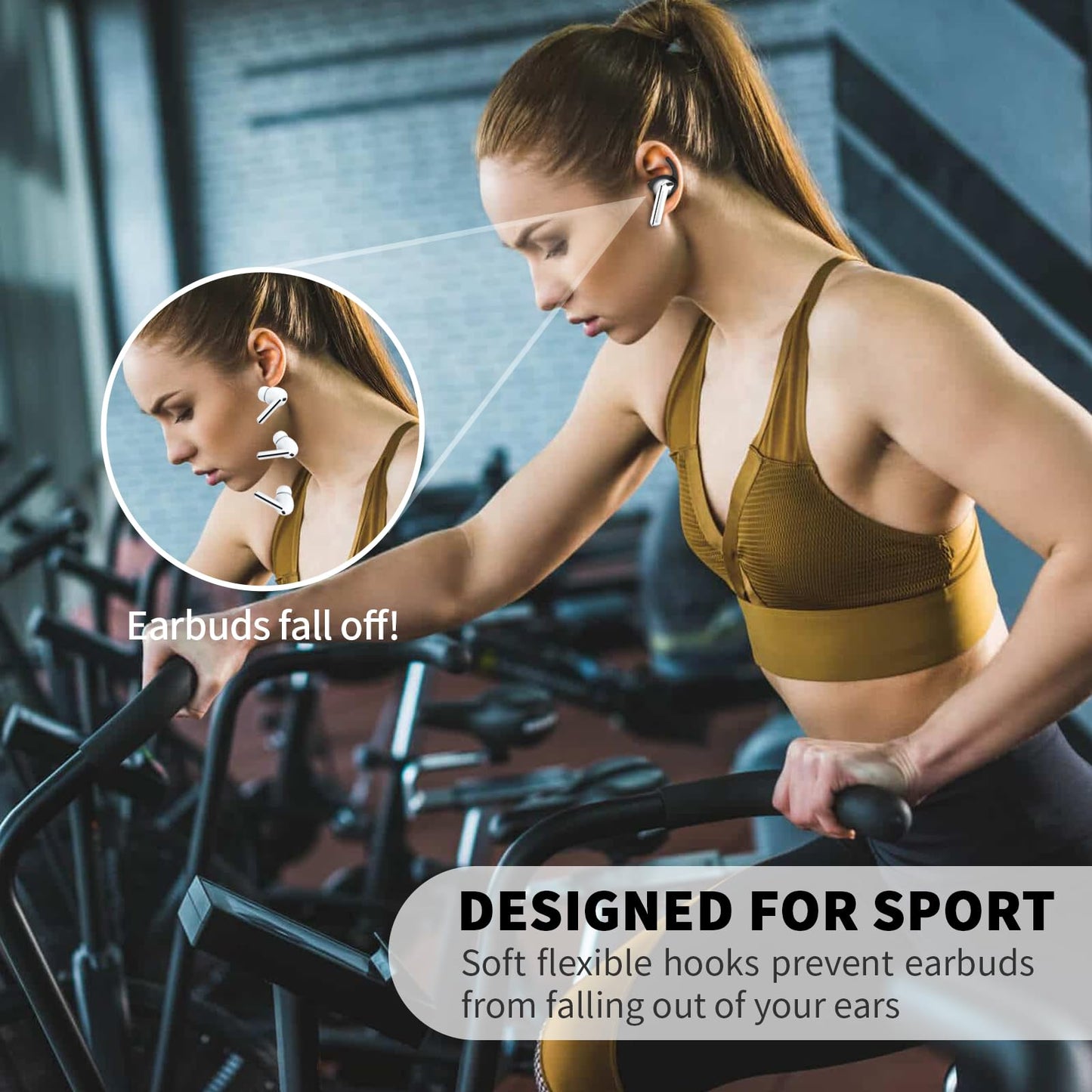 [5 Pairs] Ear Hooks Covers for Samsung Galaxy Buds 3 Pro, Sport Ear Tips Covers Silicone Anti-Slip Anti Scratches Galaxy Buds Pro 3 Earbuds
