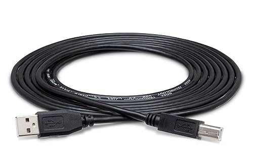 Hosa USB-210AB High Speed USB Cable, Type A to Type B, 10 Feet