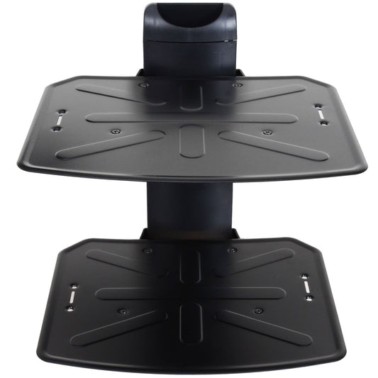 VideoSecu 2 Shelf Component Wall Mount Bracket for DVD/DVR/VCR/Cable Box/DDS Box/Blu-Ray/Game Station/Receiver MDVD04B WP6