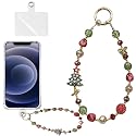 YouPocket Phone Lanyard Cellphone Wrist Strap Phone Charm Chain Keychain Cellphone Lanyard with Tether Tab (Xmas 1)