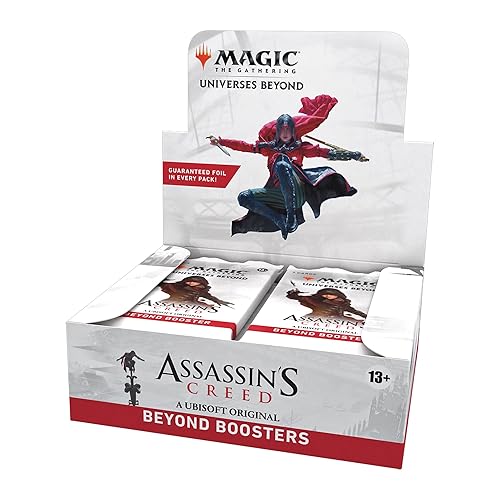 Magic: The Gathering - Assassin’s Creed Beyond Booster Box | 24 Beyond Boosters (7 Cards in Each Pack) | Collectible Trading Card Game for Ages 13+