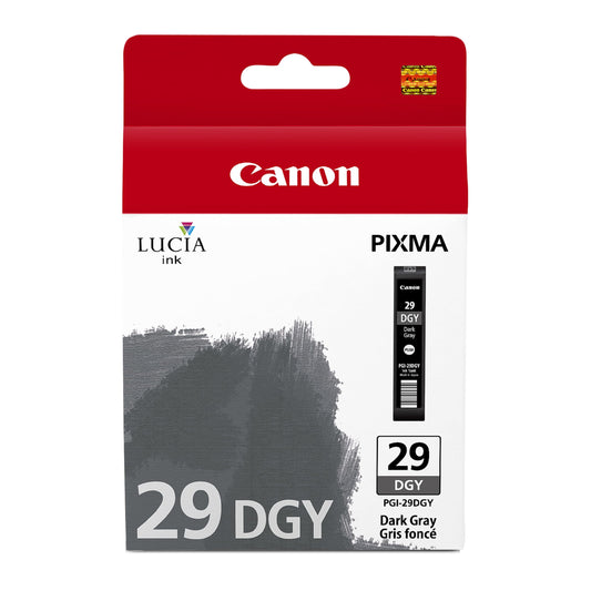 Canon PGI-29 Genuine Dark Gray Ink Tank, Compatible with PIXMA PRO-1 Printers