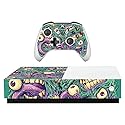 MightySkins Skin for Microsoft Xbox One S All-Digital Edition - Eyes and Teeth | Protective, Durable, and Unique Vinyl Decal wrap Cover | Easy