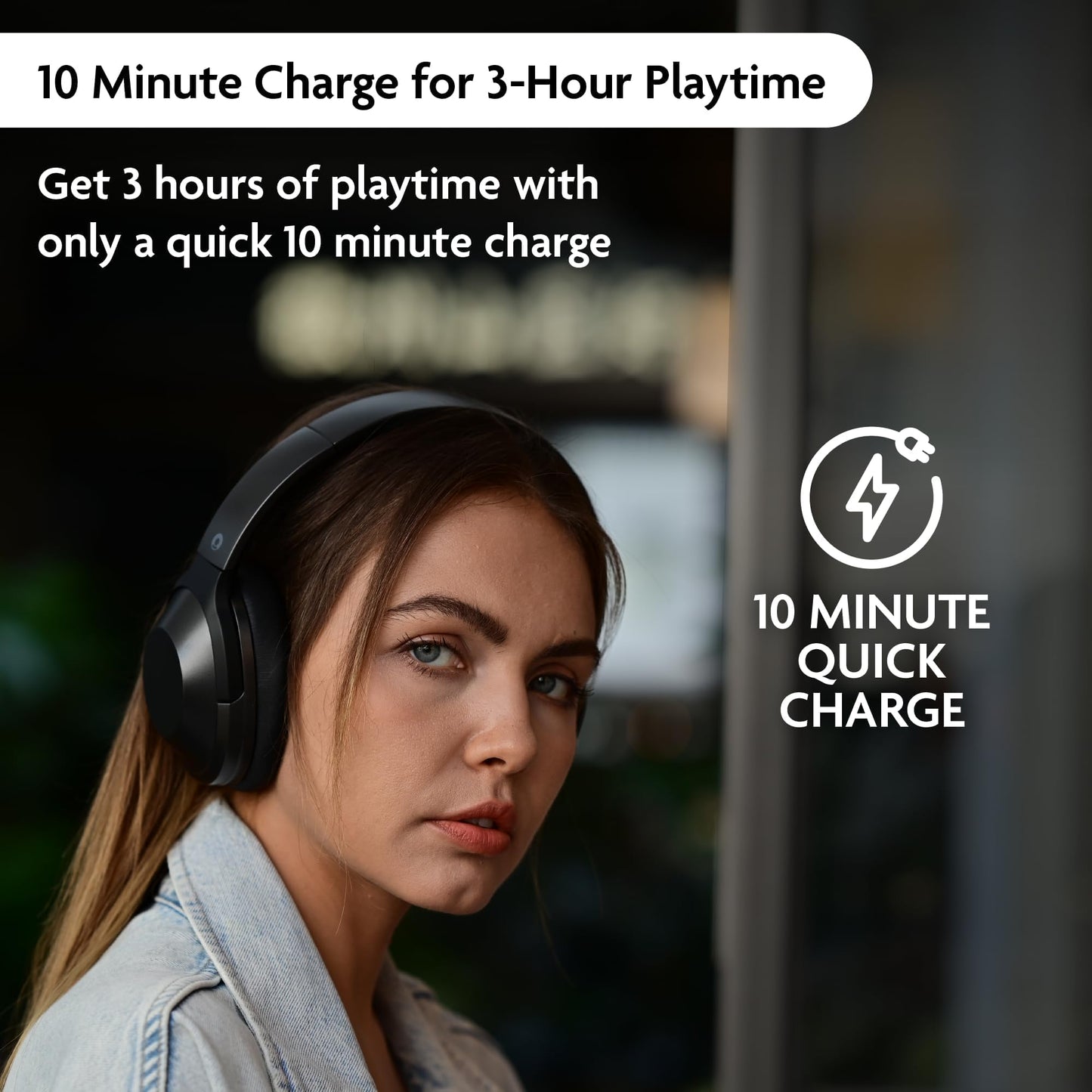 YOOZER Go ANC Wireless Over-Ear Headphones, Legendary Hybrid Active Noise Cancelling Over-Ear Headset with High-Fidelity Stereo Sound, Transparency…
