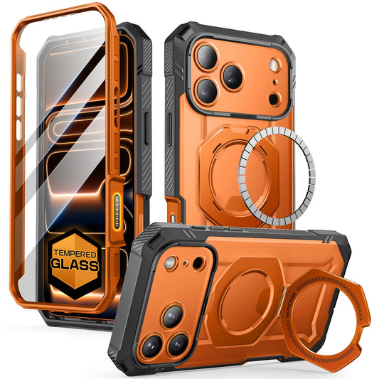 SUPCASE for iPhone 17 Pro Case with Tempered Glass Screen Protector (UBGrip Pro), [Camera Control Cover] [Compatible with MagSafe] [Built-in