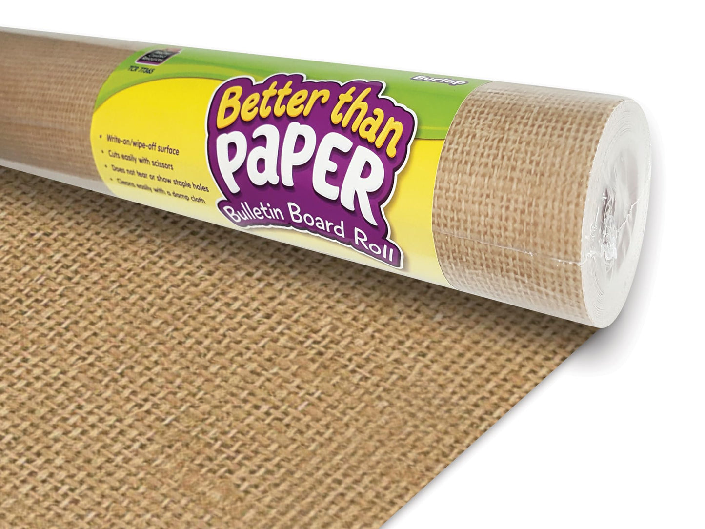 Teacher Created Resources Burlap Better Than Paper Bulletin Board Roll (77365)