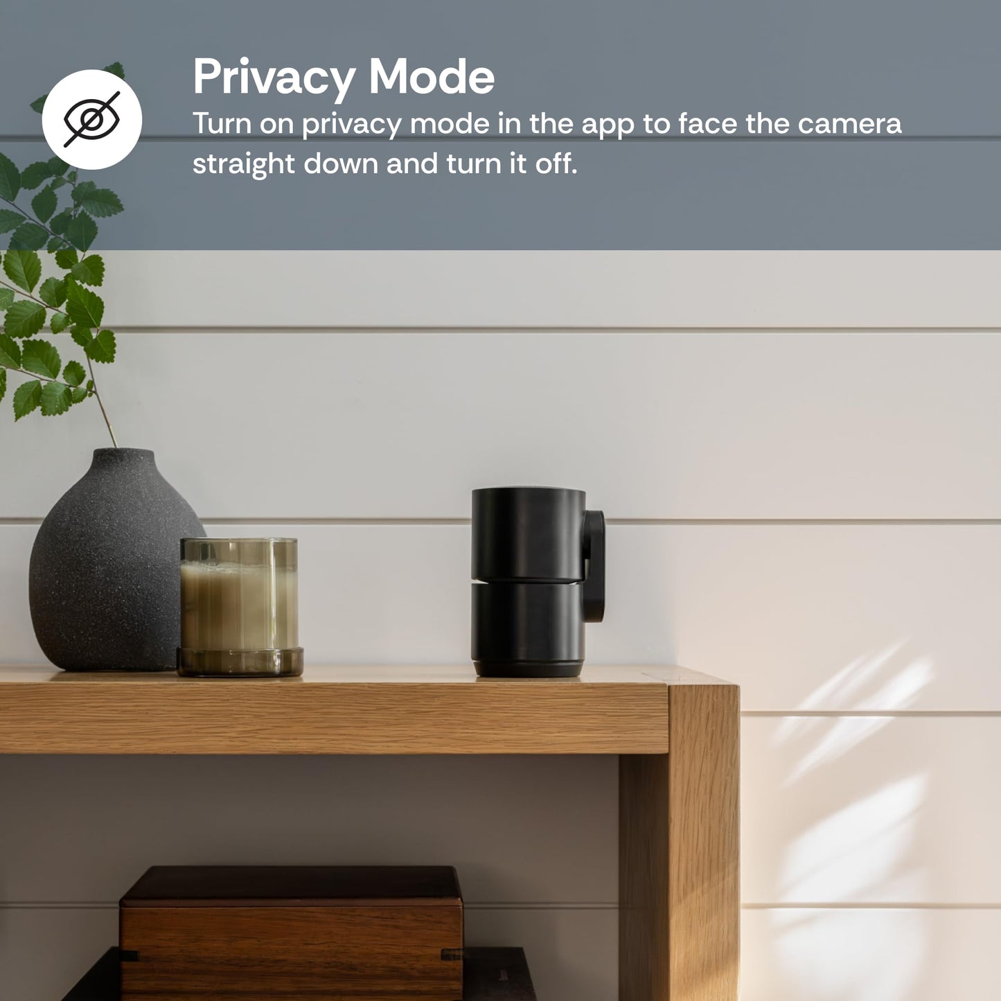 Luna 2K Indoor Cameras for Home Security, 2.4GHz & 5GHz WiFi, 360-Degree Pan-Tilt, Built-in Spotlight, Human Auto Tracking, Siren, Pet/Dog/Baby Camera