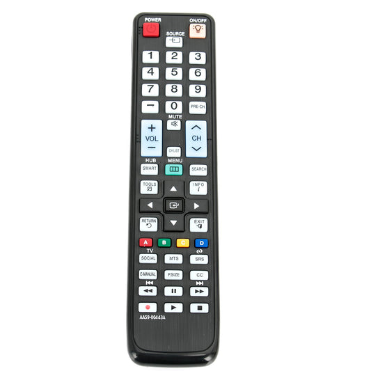 AA59-00443A Replace Remote fit for Samsung TV UN40D6300SFXZA UN55D6300SFXZA UN46D6300SFXZA UN32D6000SFXZA UN46D6050TFXZA UN46D6000SFXZA UN55D6050TFXZA