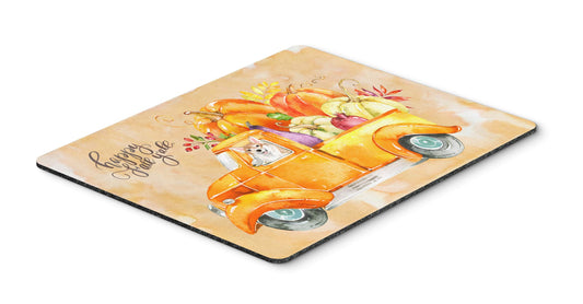 Caroline's Treasures CK2663MP Fall Harvest Corgi Mouse Pad, Hot Pad or Trivet for Home Office Gaming Working Computers Laptop Mouse Mat,Washable Large