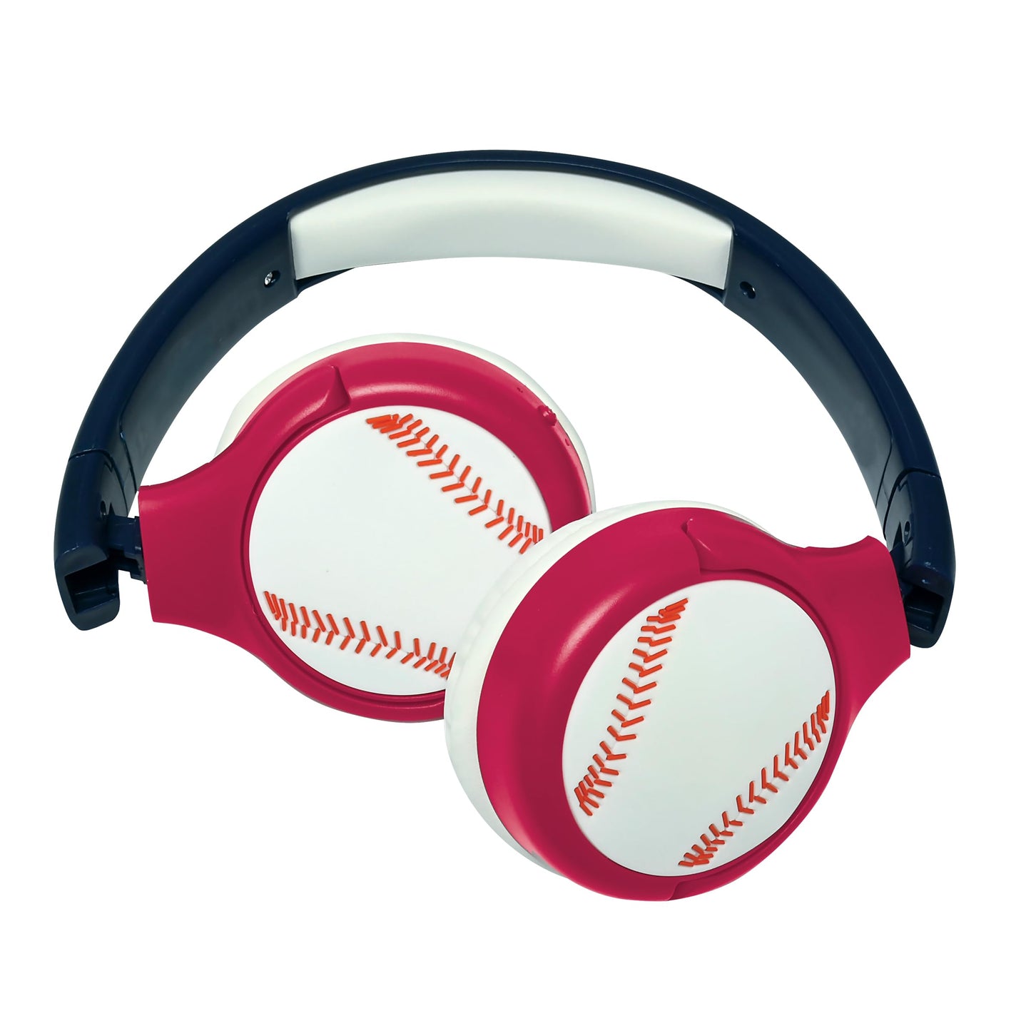 LEXiBOOK, Baseball, 2-in-1 Bluetooth & Wired Headphones with Microphone and Control Buttons, Foldable and Adjustable, Long-Lasting Rechargeable…