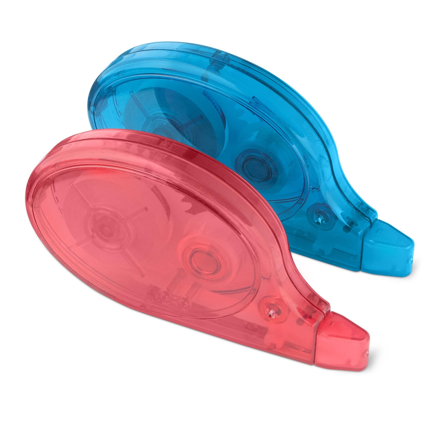 Amazon Basics White-Out Correction Tape with Dispenser, 39.3ft, 2-Pack, Tear-Resistant Tape for Office or School Supplies