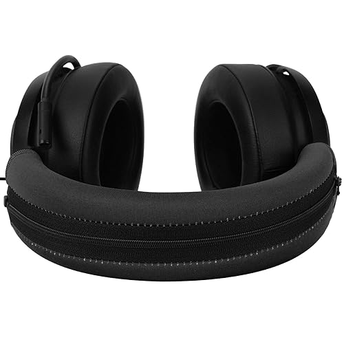 Kraken V2 & PRO Headband Cover, JARMOR Replacement Head Band Protector with Zipper [ Easy Installation ] for Razer Kraken V2 & V2 Pro Headphones (Oval