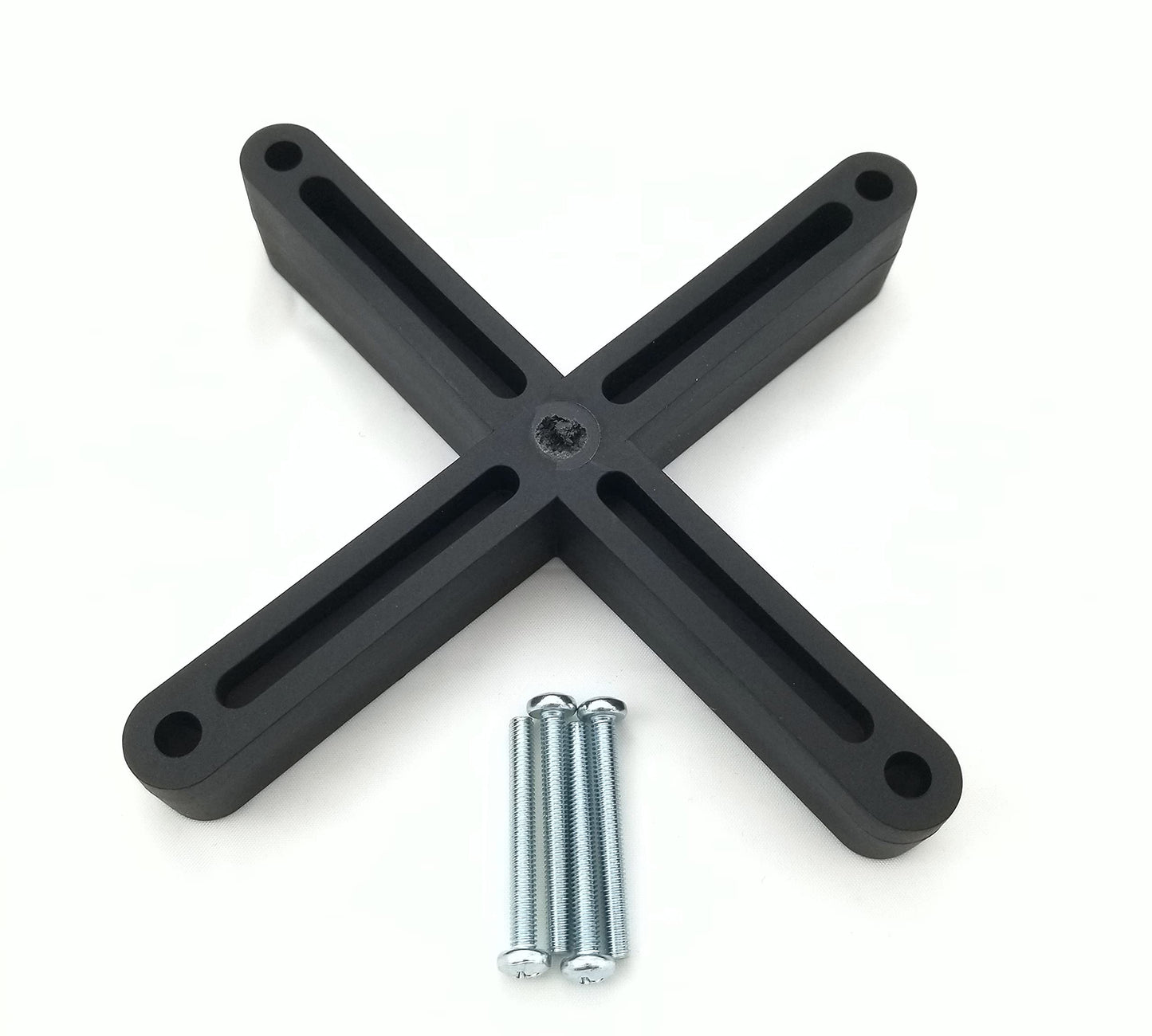 PAW International Angled Spacer for Steel or Polymer 100mm x 100mm RV TV Brackets | Reduces Glare | Adds Space for Plug & Cables