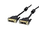 Vivid AV 6 Feet DVI Single Link Cable - 1080p Resolution, Gold-Plated Connectors