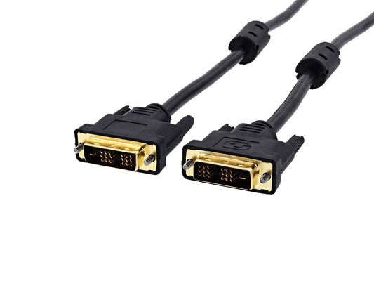 Vivid AV 6 Feet DVI Single Link Cable - 1080p Resolution, Gold-Plated Connectors
