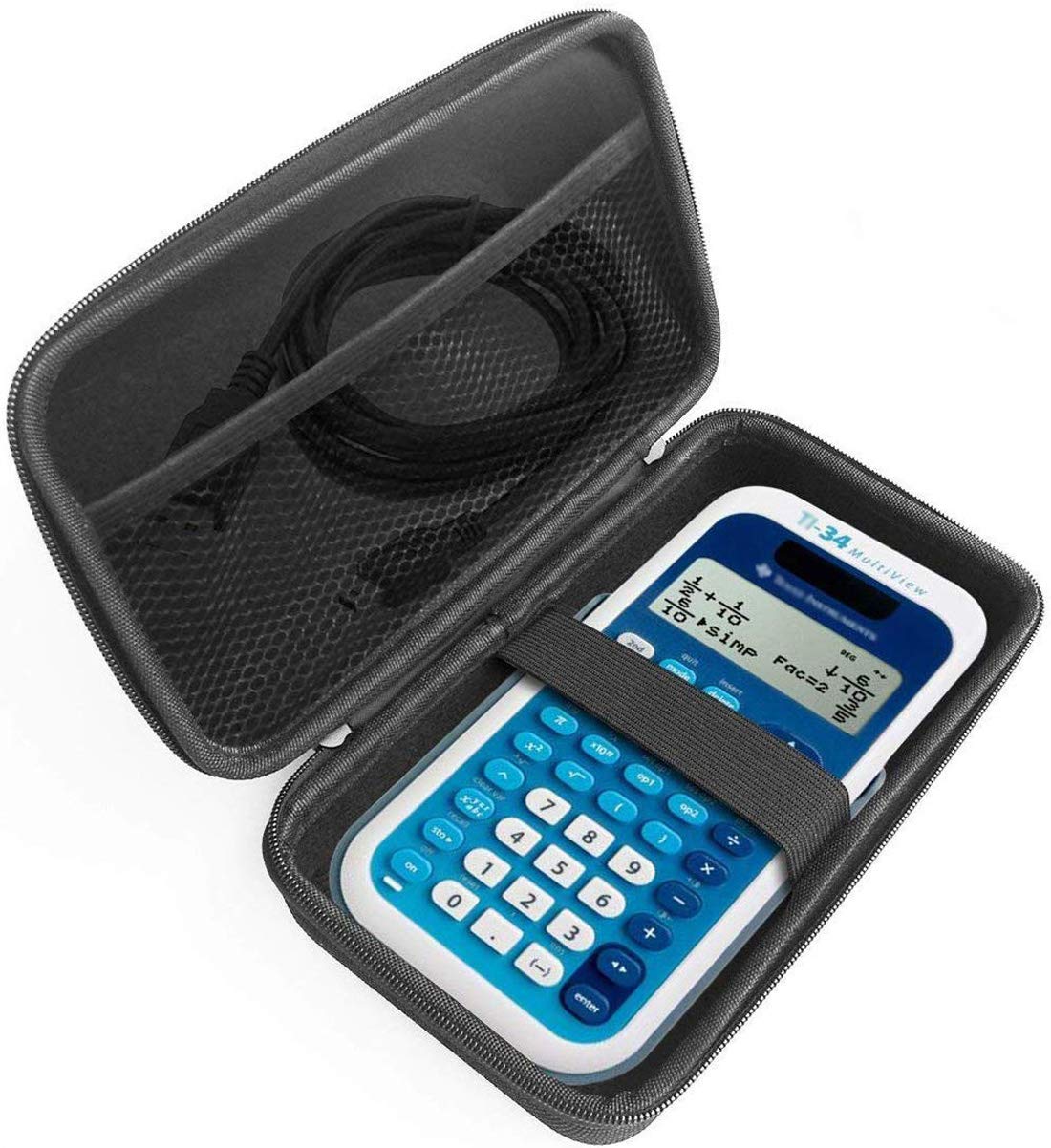 FitSand Hard Case for Texas Instruments (34MV/TBL/1L1) TI-34 MultiView Scientific Calculator