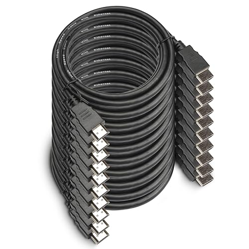 OREI Ultra High Speed 4kHDMI Cable 6ft - High-Speed 10.2Gbps, 3D, ARC, Ethernet - Premium 6ft HDMI Cable for TVs, Monitors, Home Theater & Gaming (10