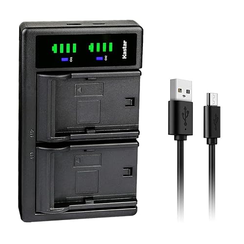 Kastar LTD2 USB Battery Charger Replacement for Fujifilm NP-W126, NP-W126s Battery, Fujifilm BC-W126 Charger, Fujifilm HS30EXR, HS33EXR, HS35EXR