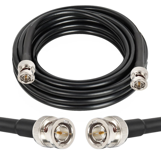 XRDS -RF 12G SDI Cables 15FT, SDI Video Cable 3G/6G/12G 75ohm BNC Male Cable Supports HD-SDI/3G/6G-SDI/4K/8K for Video Security Camera SDI Converter