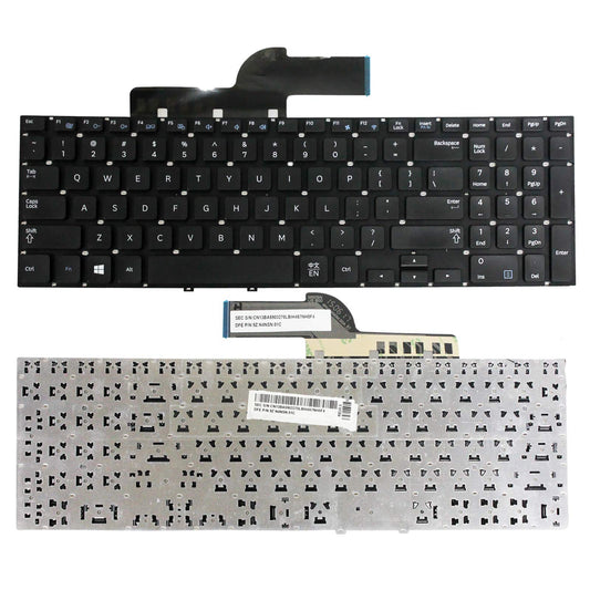 Zahara US Keyboard NO Frame Replacement for Samsung NP550P5C N550P5CL NP355E5C NP355V5C 9Z.N4NSN.01C