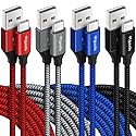 etguuds [4-Pack, 3ft] USB Type C Cable 3A Fast Charging, USB A to USB C Cable Premium Nylon Braided Compatible with Samsung Galaxy S20 S10 S9 S8 Plus