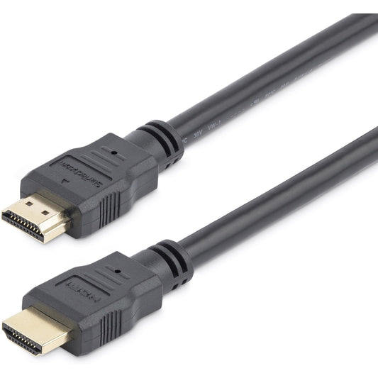 StarTech.com 2m 4K High Speed HDMI Cable - Gold Plated - UHD 4K x 2K - Premium HDMI Video Cable for Your TV, Monitor or Display (HDMM2M),Black