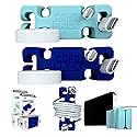 CordBrick 2PK Silicone + Steel Weighted Cord Holders for Nightstands, Travel Cable Organizers, iPhone Accessories for Offices. Easter Basket Stuffers